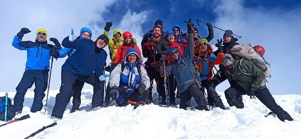 Savoir vivre of ascents!