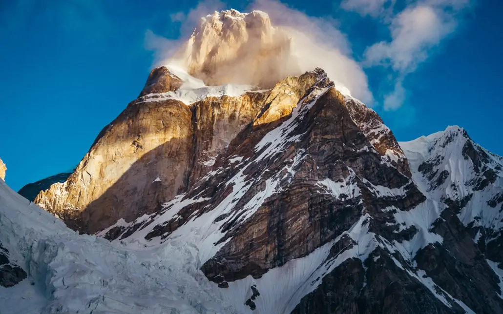 The epic at Baintha Brakk or Ogre (7,285m)